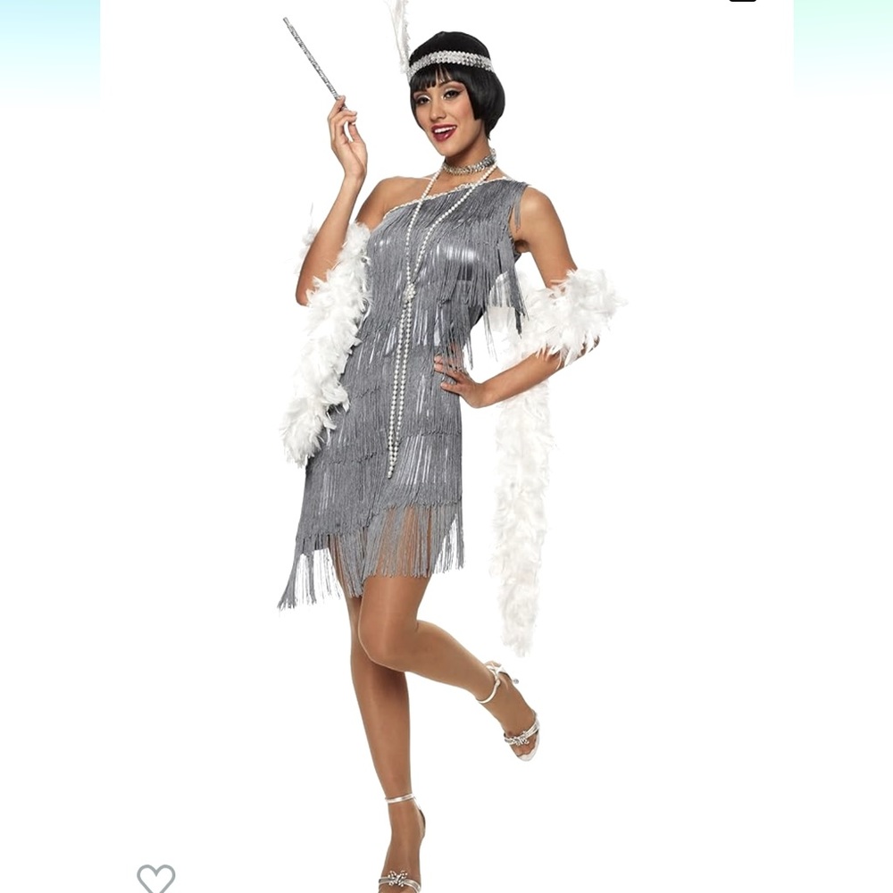 Flapper costume never worn.